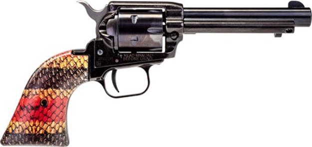 Picture of Heritage .22Lr 4.75" FS Blued Coral Snake Skin Grips (Talo)