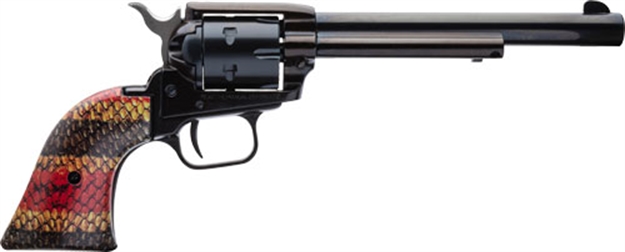 Picture of Heritage .22Lr 6" FS Blued Coral Snake Skin Grips (Talo)