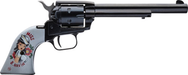 Picture of Heritage .22Lr 6" FS Blued Pinup Miss B. Hav'in   (Talo)