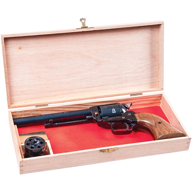 Picture of Heritage .22Lr/Wmr Combo 6.5" Blued Cocobolo Grps W/Cedar BX