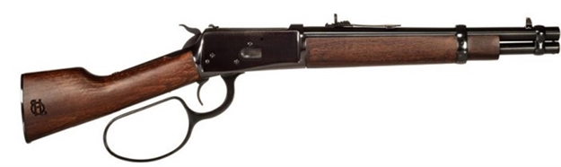 Picture of  Heritage Mfg Rh92357121 92 Ranch Hand 38 Special +P 357 Mag 5+1 12" Black Oxide Alloy Steel Barrel, Black Oxide Alloy Steel Receiver, Hardwood Fixed Stock 727962709788