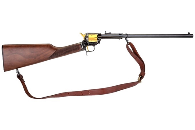 Picture of Heritage Manufacturing RR Rancher 22Lr Bl/Gld 16" 6Rd BR226B16HSGLD 727962708217