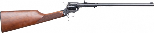 Picture of  Heritage Mfg Br226b16 Rough Rider Rancher Full Size 22 LR 6Rd 16.12" Black Steel Barrel Black Oxide Aluminum Alloy Frame Black Oxide Steel Receiver Walnut Fixed Stock Right Hand 727962703717