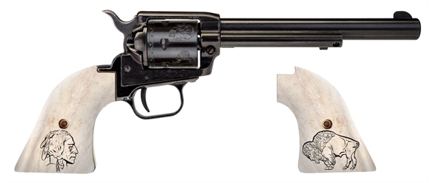 Picture of Heritage Manufacturing 22Lr/22M Buffalo Nickel 6.5" # RR22MB6ENBN 727962706954