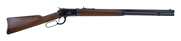 Picture of  Heritage Mfg H9235724f1 92 Ranch Hand 38 Special +P/357 Mag 12Rd 24" Black Oxide Steel Barrel, Black Oxide Receiver, Fixed Hardwood Stock