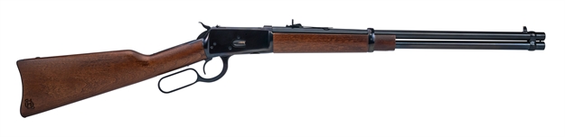 Picture of  Heritage Mfg H92357201 92 Ranch Hand 38 Special +P/357 Mag 10Rd 20" Black Oxide Steel Barrel, Black Oxide Receiver, Fixed Hardwood Stock