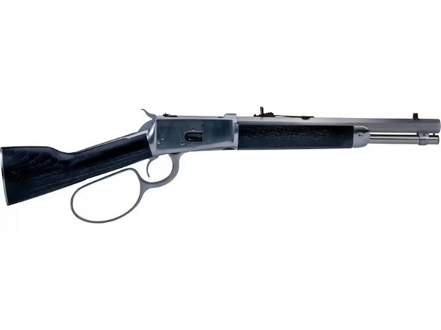 Picture of  Heritage Mfg H9235718g 92  357 Mag 8+1 18" Black Steel Barrel, Gold Pvd Stainless Steel Receiver, Black Fixed Wood Stock 727962709757