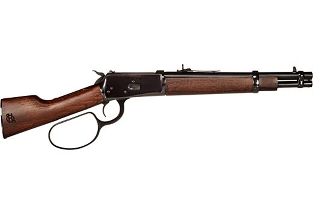 Picture of  Heritage Mfg Rh92357121 92 Ranch Hand 38 Special +P 357 Mag 5+1 12" Black Oxide Alloy Steel Barrel, Black Oxide Alloy Steel Receiver, Hardwood Fixed Stock