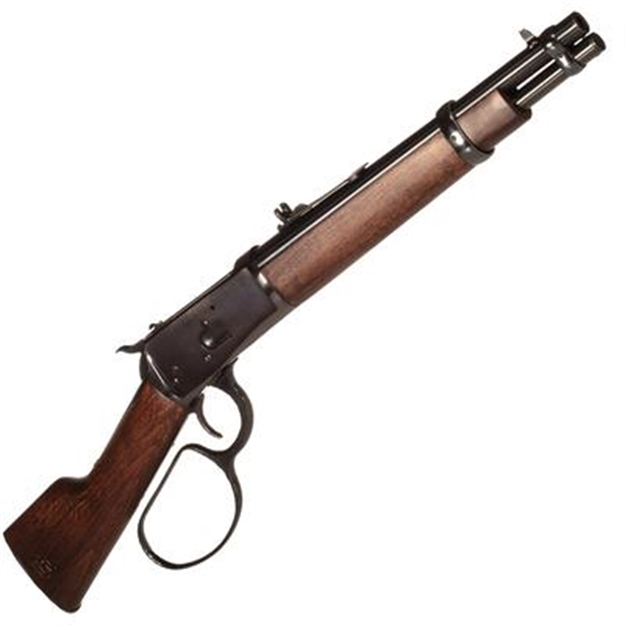 Picture of  Heritage Mfg Rh92357121 92 Ranch Hand 38 Special +P 357 Mag 5+1 12" Black Oxide Alloy Steel Barrel, Black Oxide Alloy Steel Receiver, Hardwood Fixed Stock 727962709788