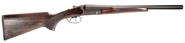 Picture of  Heritage Mfg Bl41018bk Badlander  410 Gauge Break Open 2Rd 18.50" Black Chrome Side BY Side Barrel & Receiver, Fixed Turkish Walnut Stock