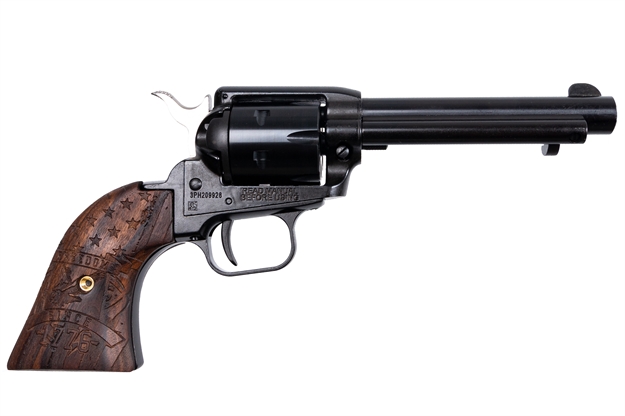 Picture of Heritage Manufacturing Inc 22Lr 4.75" FS Blued Wood Grips RR22B4WRN14