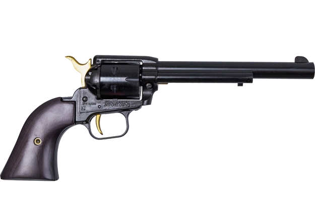 Picture of Heritage Manufacturing Inc Rgh Rdr 22Lr 6.5B Blkgld RR22B6-GLD