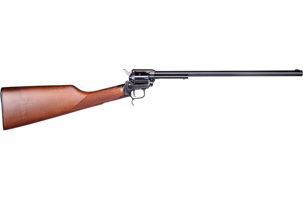 Picture of  Heritage Mfg Br226b16 Rough Rider Rancher Full Size 22 LR 6Rd 16.12" Black Steel Barrel Black Oxide Aluminum Alloy Frame Black Oxide Steel Receiver Walnut Fixed Stock Right Hand