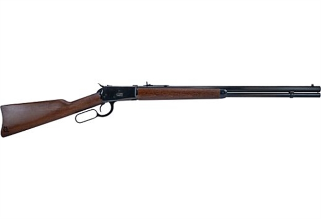 Picture of  Heritage Mfg H9204424f1 92 Ranch Hand 44 Mag 12Rd 24" Black Polished Octagon Barrel, Black Polished Alloy Steel Receiver,Fixed Hardwood Stock