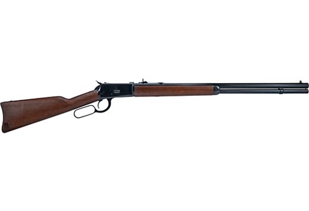 Picture of  Heritage Mfg H9204524f1 92 Ranch Hand 45 Colt (Long Colt) 12Rd 24" Black Polished Octagon Barrel, Black Polished Alloy Steel Receiver, Fixed Hardwood Stock