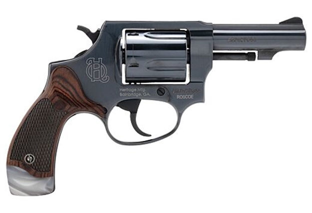 Picture of Heritage Manufacturing Roscoe 38Spl 3" Fixed Black Rosewood/Pearl HR38B3RWP 727962710166