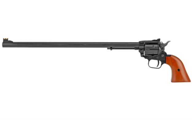 Picture of  Heritage Mfg Rr22mb16as Rough Rider  22 LR 22 Wmr 6 Shot 16" Black Barrel, Cylinder  & Zamak Frame, Cocobolo Grips