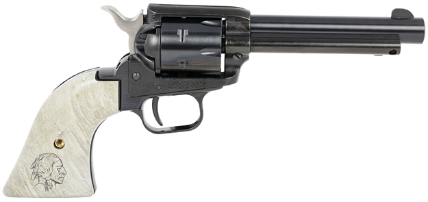 Picture of  Heritage Heritage Rough Rider, .22 Lr, 4.75" Barrel, Blue, Buffalo Nickel, 6-Rd