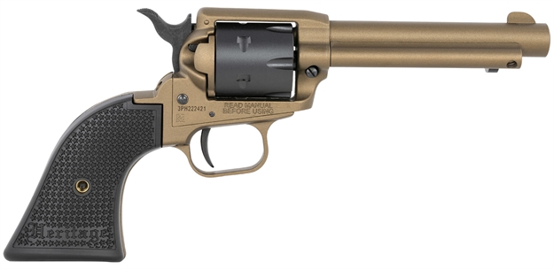 Picture of  Heritage Mfg Rr22a4 Rough Rider  22 LR 6 Shot 4.75" Burnt Bronze Cerakote Steel Barrel, Black Satin Cylinder, Burnt Bronze Cerakote Steel Frame 727962707784