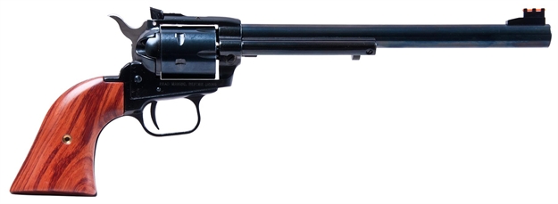 Picture of  Heritage Mfg Rr22mb9as Rough Rider  22 Lr/22 Wmr 6 Shot, 9" Black Steel Barrel, Black Zinc Alloy Frame, Black Cylinder Cocobolo Grip, Hammer/Thumb Safety, Exposed Hammer 727962500439