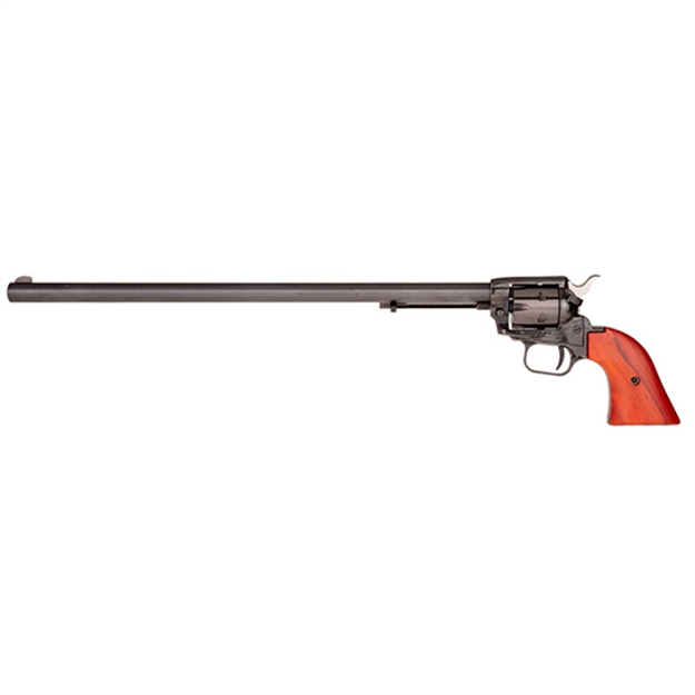 Picture of  Heritage Mfg Rr22b16as Rough Rider  22 LR 6 Shot, 16" Black Steel Barrel, Black Zinc Alloy Frame, Black Cylinder, Cocobolo Grip, Hammer/Thumb Safety, Exposed Hammer