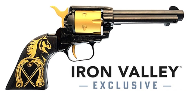 Picture of Heritage Rough Rider 22 4.75" B/G Horseshoe Gold