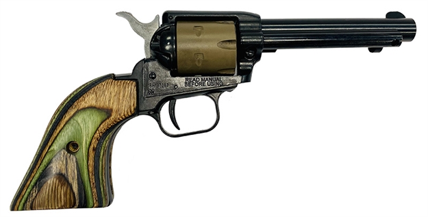 Picture of Heritage Rough Rider 22 4.75" B/Tan FS    Camolam