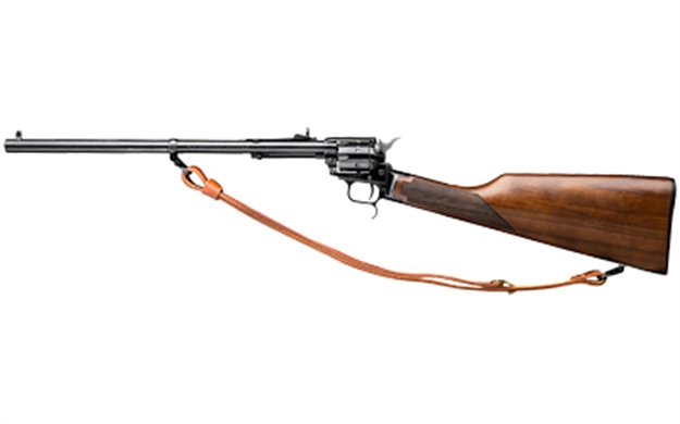 Picture of  Heritage Mfg Br226b16hs-Ls Rough Rider Rancher Full Size 22 LR 6Rd 16.12" Black Alloy Steel Barrel, Black Oxide Aluminum Receiver, Walnut Fixed Stock, Right Hand 727962703922