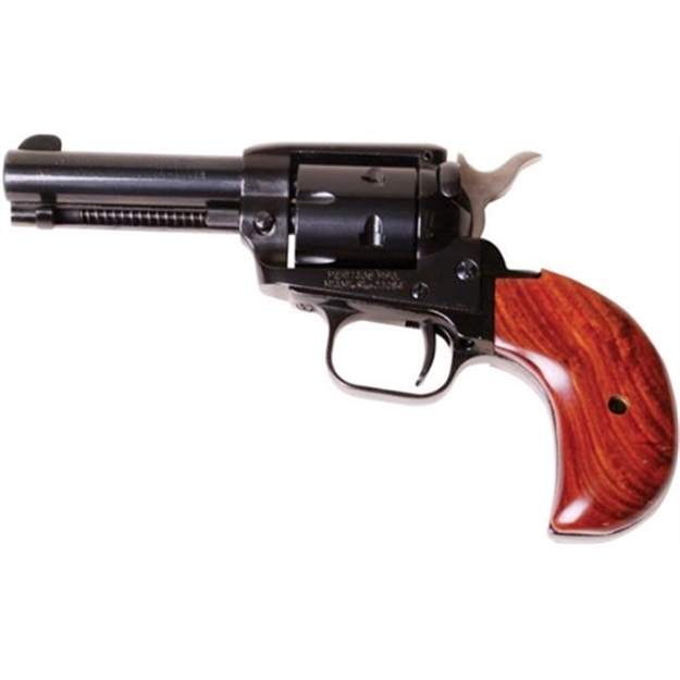 Picture of  Heritage Mfg Rr22mb4bh Rough Rider  22 Lr/22 Wmr 6 Shot, 4.75" Steel Black Barrel, Cylinder & Black Zinc Alloy Frame, Cocobolo Bird Head Grip, Hammer/Thumb Safety, Exposed Hammer