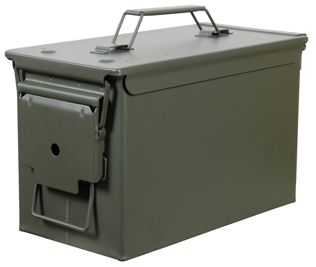 Picture of Heritage Safe 50B Fortress Ammo Can 50 Caliber Polypropylene Green