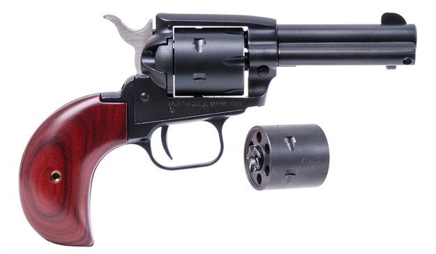 Picture of Heritage Srr22mb6as Rough Rider22lr/22 Mag 6.5" 6Rd AS Cocobolo Grip Blued Finis