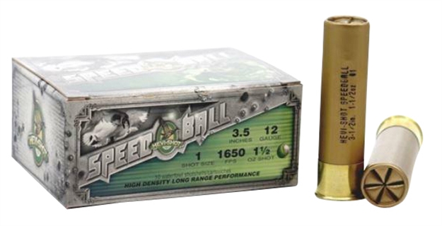 Picture of Hevi-Shot 28302 Hevi-Hammer  12 Gauge 3.50" 1 1/2 OZ 1 Shot 25 Bx/ 10 CS
