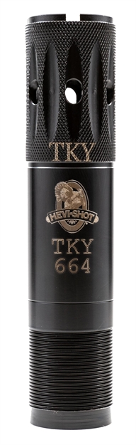 Picture of Hevishot 450126 Hevi-Choke Turkey 
Invector-Plus 12 Gauge Turkey 17-4 Stainless Steel Black