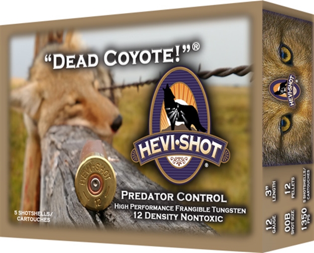 Picture of Hevi-Shot Dead Coyote 12Ga 3.5" 1-5/8Oz #T 10Rd 10Bx/Cs HS43035 816383430354