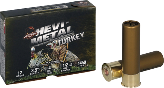 Picture of Hevi-Shot Hevi Metal 12Ga 3.5" 1-1/2Oz #4 5Rd 10Bx/Cs< HS33345