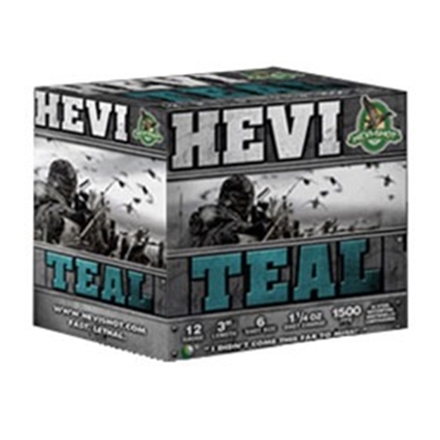 Picture of Hevi-Teal 12G 2-3/4   1-1/8 1500Fps 5Ss 25/Bx  10/Cs