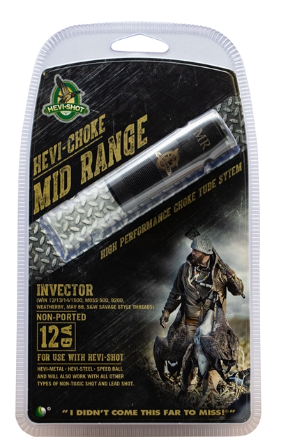 Picture of Hevishot  Hevi-Choke Waterfowl 
Invector 12 Gauge Mid-Range 17-4 Stainless Steel Black