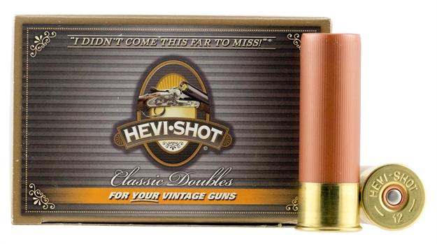 Picture of Hevishot 11135 Classic Doubles Vintage 12 Gauge 3" 1-1/4 OZ 5 Shot 10 Bx/ 10