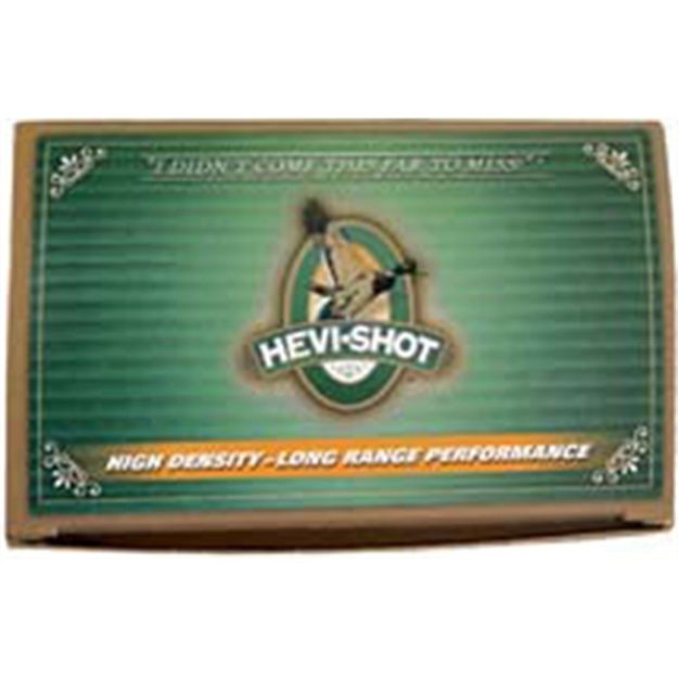 Picture of Hevishot 43506 Hevi-Shot Duck 12 Gauge 3.5" 1-3/8 OZ 6 Shot 10 Bx/ 10