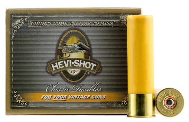 Picture of Hevishot 20335 Classic Doubles 20 GA 3" 1 OZ 5 Shot 10Bx/10Cs