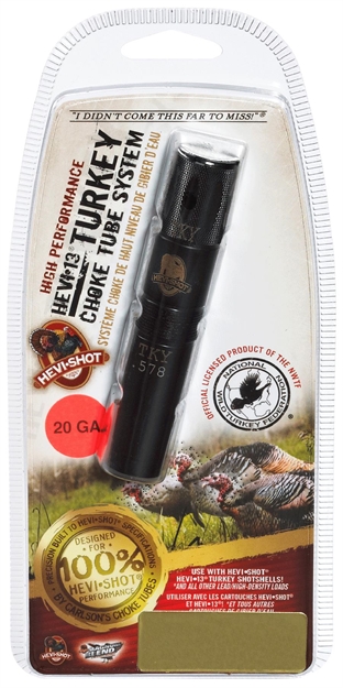 Picture of Hevishot 230125 Hevi-Choke Turkey 
Invector 20 Gauge Mid-Range 17-4 Stainless Steel Black