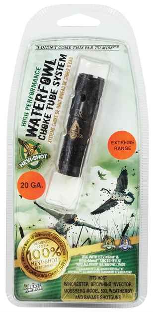 Picture of Hevishot 240125 Hevi-Choke Waterfowl 
Invector 20 Gauge Extended Range 17-4 Stainless Steel Black
