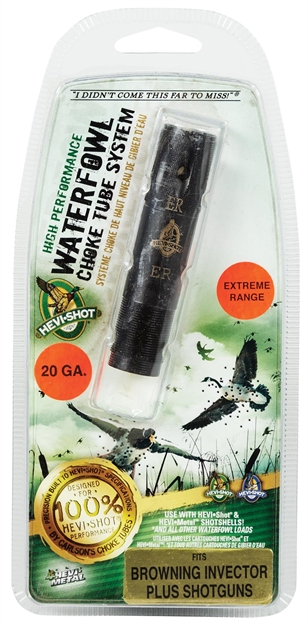 Picture of Hevishot 240126 Hevi-Choke Waterfowl 
Invector-Plus 20 Gauge Extended Range 17-4 Stainless Steel Black