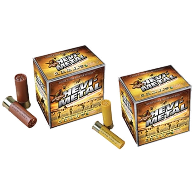 Picture of Hevishot Hevi-Metal Pheasant Shotshell 12 Ga, 2-3/4 In, No. 5, 1-1/8 Oz, 1500 Fps, 25 Rnd Per Box