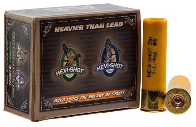 Picture of Hevishot 42026 Hevi-Shot Duck 20 Gauge 3" 1-1/4 OZ 6 Shot 10 Bx/ 10