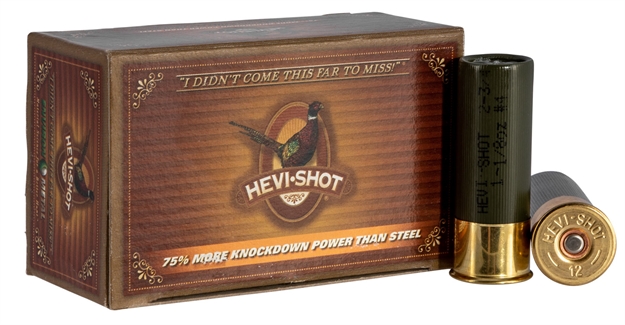 Picture of Hevishot 42234 Heavy Density Pheasant 12 Gauge 2.75" 1-1/8 OZ 4 Shot 10 Bx/ 10