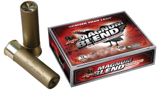Picture of Hevishot 43557 Magnum Blend  
12 Gauge 3.5" 2-1/4 OZ 4,5,7 Shot 5 Bx/ 10 CS