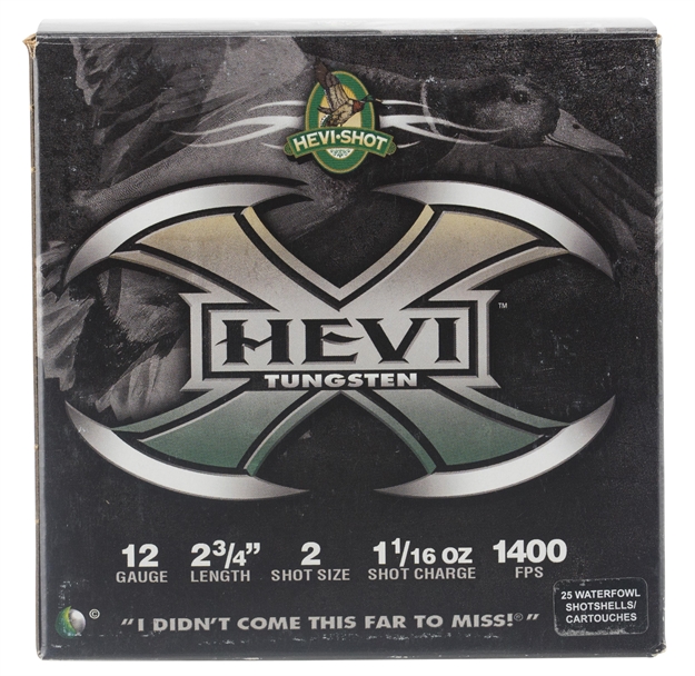 Picture of Hevishot Hevi-X 12 Gauge 2.75", 1.0625 Oz.,#2- 25 Count Box