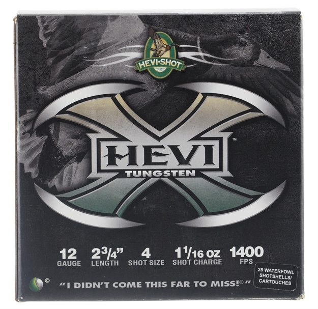 Picture of Hevishot Hevi-X 12 Gauge 2.75", 1.0625 Oz.,#4- 25 Count Box