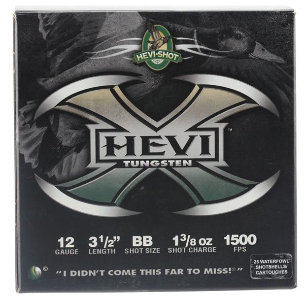 Picture of Hevishot Hevi-X 12 Gauge 3.5", 1.375 Oz.,#Bb- 25 Count Box